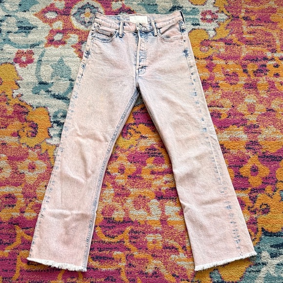 MOTHER The Tripper Crop Fray “Juicy Fruit” Jeans - Picture 3 of 14